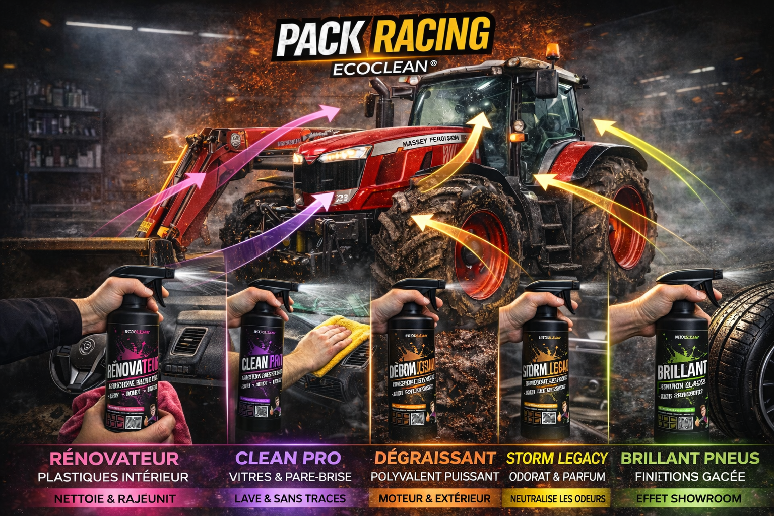 🏎️ PACK RACING ECOCLEAN®