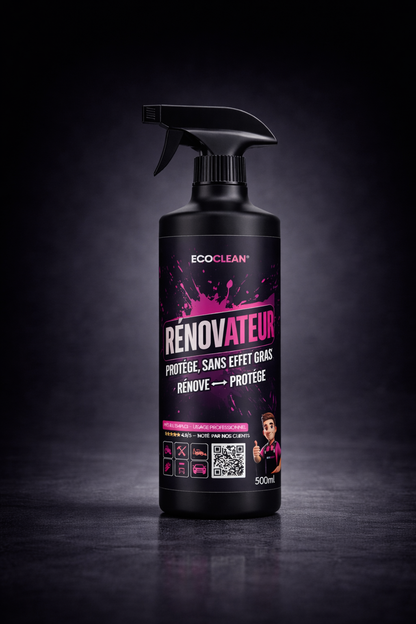 Rénovateur Ecoclean® – Rénovateur plastiques & surfaces  500 ml