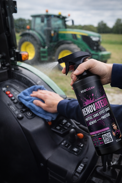 Rénovateur Ecoclean® – Rénovateur plastiques & surfaces  500 ml