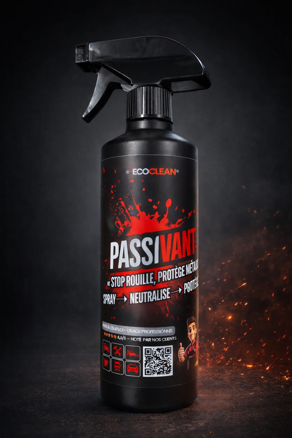 Passivant Ecoclean® – Stabilisation des surfaces métalliques - 500ml